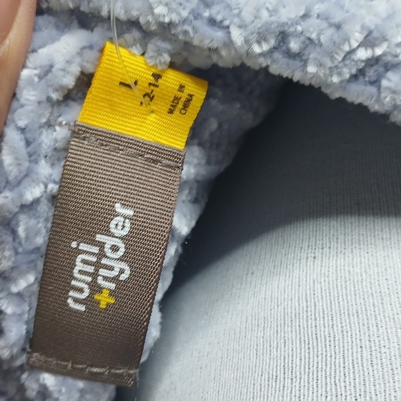 Rumi + Ryder the chenille cable knit sweater size 12 large - Picture 8 of 13